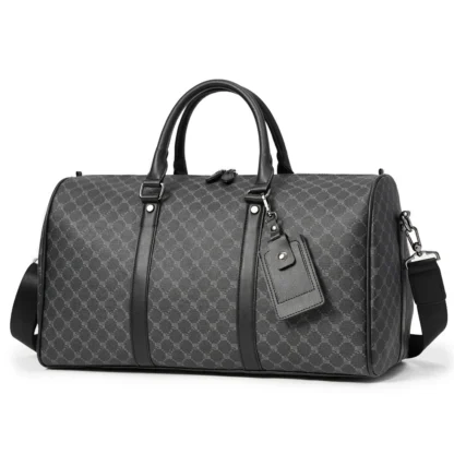 Fashion Tote Travel Bag Men/Women Fitness Handbag Leather Male Shoulder Bags Business Large Travel Tote Luggage Bag - Image 12