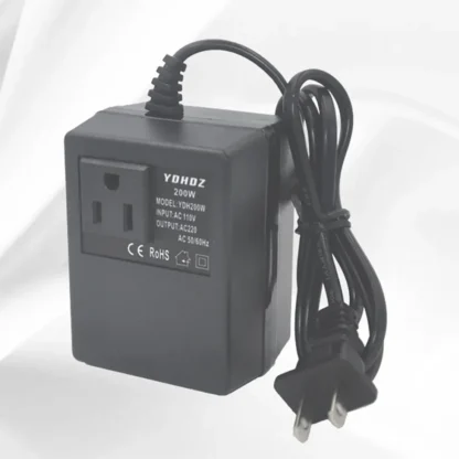 Power Transformer Voltage Regulator 220V To 110V Voltage Converter Step-Down Transformer 220 110 EU US UK Plug Invert 200W 300W - Image 3