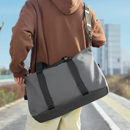 Large Capacity Men's Business Travel Tote Bag, Sports Fitness Bag for Going Out, Daily Commute, Vacation, Fitness And More - Image 6