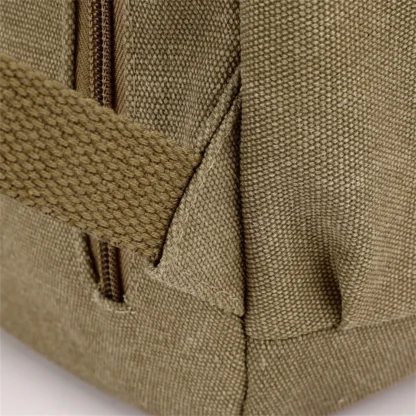 High Quality Canvas Men Backpack Large Capacity School Bags for Teenage Boys Anti-theft Travel Backpack Shoulder Bag - Image 16