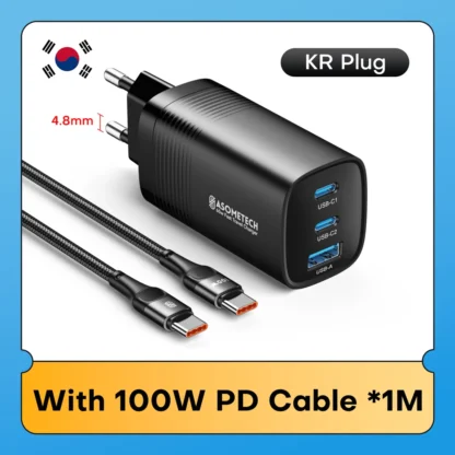65W GaN USB Type C Fast Charger For Laptop PPS 45W PD QC 3.0 Quick Charge For iPhone 14 13  Samsung Xiaomi Realme Phone Charger - Image 10