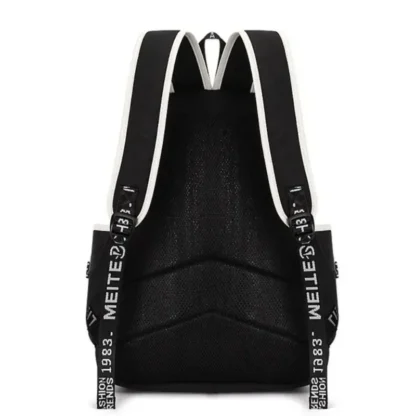 Computer Backpack School Bag Michael Jackson BAD Travel Bag Men's Backpack Polyester Bag Waterproof Shoulder Bag - Image 3