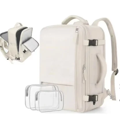 Cross border travel backpack, women's large capacity multifunctional backpack, male student backpack, travel - Image 10