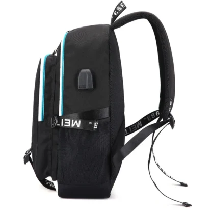 New York City Police Department Rucksack Bag w/ USB Fashion Port and Lock Teenagers Student School travel Shoulder Laptop Bag - Image 6