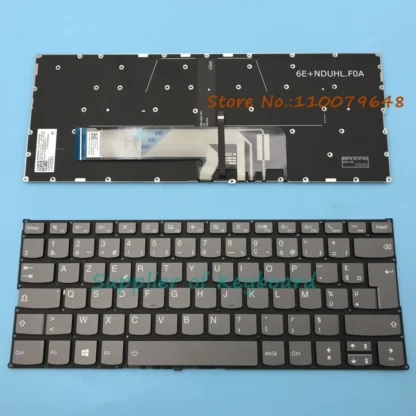 English/Spanish/French/UK/Italian/Portuguese/Czech Keyboard For Lenovo Flex 6-14ARR 6-14IKB 530-14ARR 530-14IKB C640-13IML LTE - Image 2