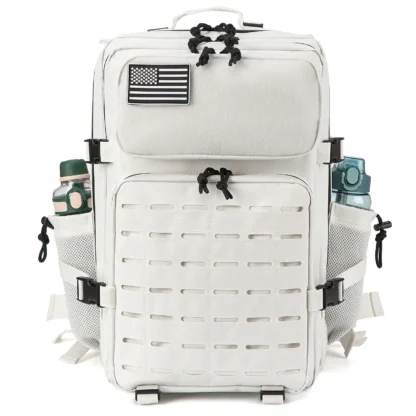 45L Tactical Backpack survival Bag Hunting MOLLE Backpack GYM For Men EDC Outdoor Hiking Rucksack Witch Bottle Holder - Image 17
