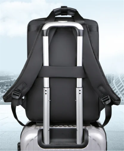 JEEP BULUO Trend Casual High Capacity Feature Backpack Computer New Men's Bag 15 inches Laptop Travel Nylon Bags For Man - Image 16