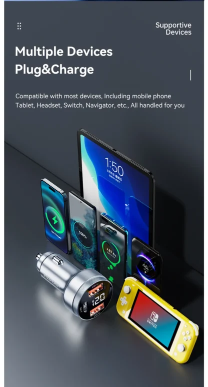 Essager 80W Car Charger USB Type C PD Fast Charging Phone Quick Charge for iPhone 14 13 Huawei Xiaomi Samsung iPad Laptop Tablet - Image 21