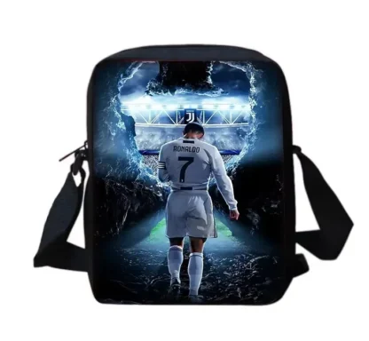 Football CR7 Child School Backpack With Shoulder Bag Pencil Bags School R-Ronaldos Bags for Boys Girls Best Gift - Image 31