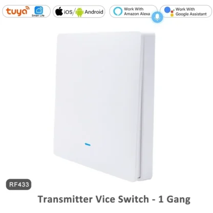 Tuya Smart Life WiFi 433mhz Wireless Push Button Wall Switch Google Home Light On Off 220V RF433 Remote Control EU UK Two 3 Way - Image 7