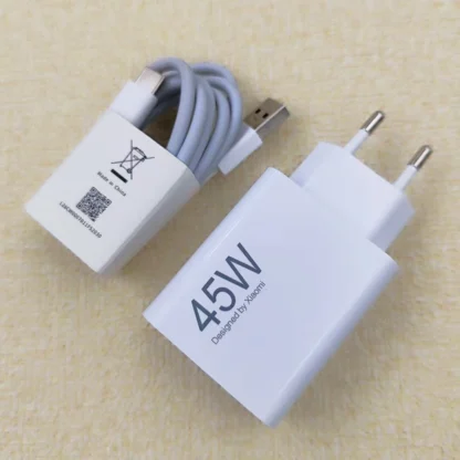 Xiaomi 45W EU Charger Turbo Fast Charge Adapter 6A 2M 1.5M Type C Cable for XIAOMI Redmi Note 14 Pro Pad7 Poco M7 Pro 5G M6 Plus - Image 7