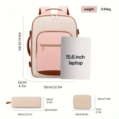 New Simple and Versatile Large Capacity Multi functional Travel Convenient Travel Essential Travel Backpack - Image 3