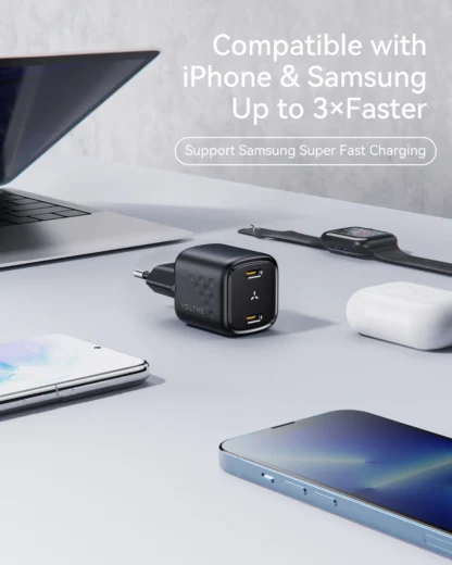 VOLTME 30W GaN Ⅲ USB charger fast charge High speed chargers type c Portable Phone charger for iphone 15 pro max xiaomi samsung - Image 2