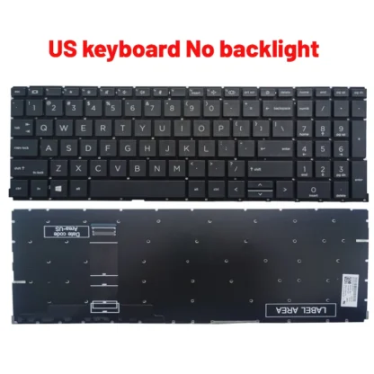 NEW For HP 455 450 G8 G9 655 650 G8 G9 Russian/US/UK/Spanish/Latin/French laptop keyboard backlight/NO backlight - Image 2