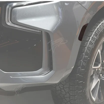 JIDIXIAN Car Front Wheel Eyebrow Light Lamp Decoration Cover for Chevrolet Suburban 2020 Up for Tahoe 2021 for GMC Yukon 2021 Up - Image 17
