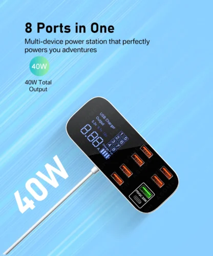 Quick Charge USB Charger HUB Tablet Portable Travel Mobile Phone Charger Adapter Fast Charger For iPhone xiaomi huawei samsung - Image 8