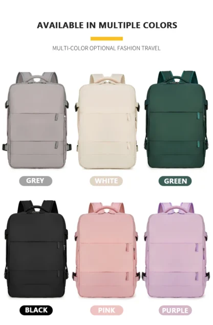 Multi functional travel bag, large capacity backpack, Male and female campus middle school high bag - Image 15