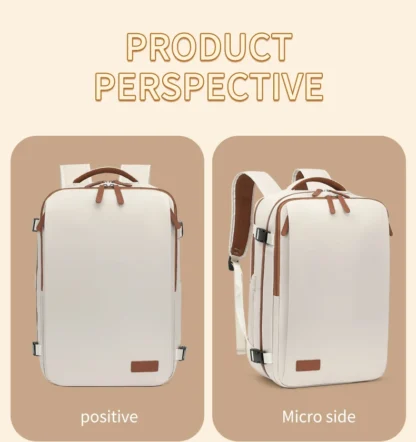 Travel Backpack 40x20x30 Cabin Plane Waterproof Expandable Weekender Laptop With USB Port Ryanair Carry-On Women Men Backpack - Image 33