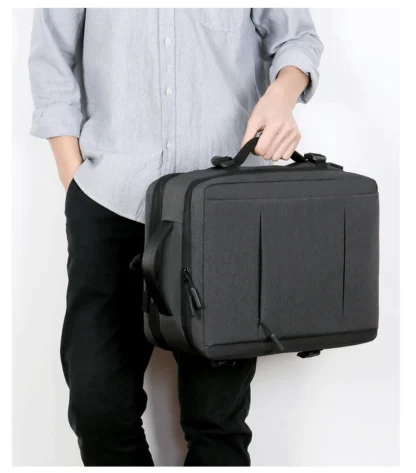Classic Travel Backpack Men Business Backpack School Expandable USB Bag Large Capacity Laptop Waterproof Fashion Backpack - Image 40