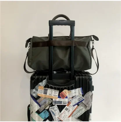Oxford Travel Luggage Storage Bag Women's Large Capacity Carry-on Travel Bag Dry and Wet Separation Male Sports Fitness Bag - Image 20