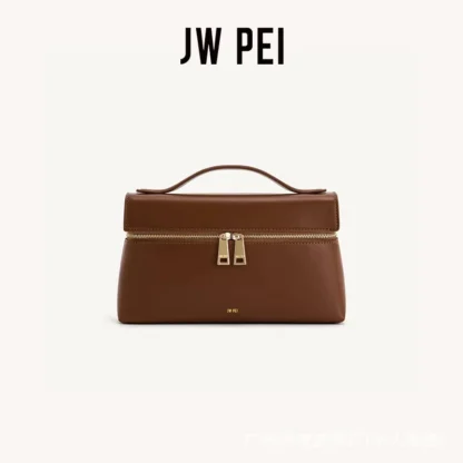 JW PEI Box Bag Thea Shoulder Bag Women's Fashion Commuter Handbag Lunch Box Bag - Image 10