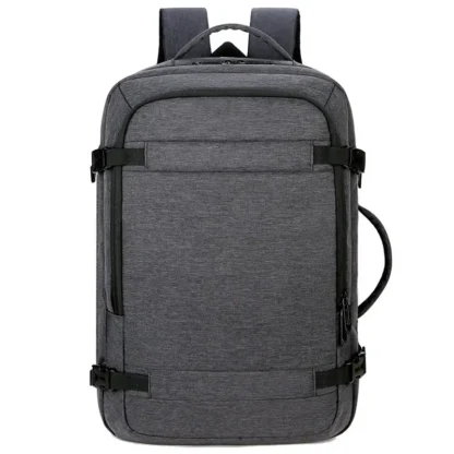 40LExpandable USB Travel Backpack, Flight Approved Carry on Bags for Airplanes,Water Resistant Durable 17-inch backpack men - Image 10