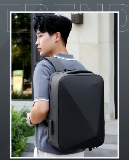 Men's Backpacks USB Charging Business Bag Male Multifunctional Waterproof Rucksack Unisex Anti-theft Bagpack Fashion Backpack - Image 12