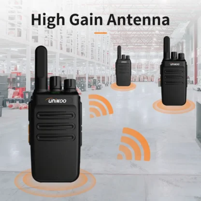 Unikoo UK235 Walkie Talkie 2 pcs Portable Handheld Radio Wireless Set Two Way Radio Station Comunicador Transceiver - Image 5