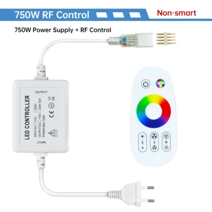 Tuya WiFi RGB Dimmer 220V 750W 1500W EU/AU/UK Power Plug RF Remote Controller for SMD2835/5050 4Pin LED Neon Strip Light - Image 15