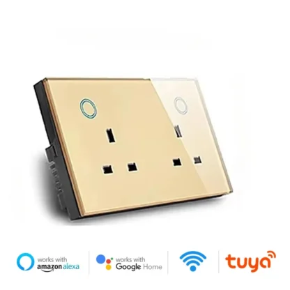 Shawader WIFI Smart Tuya USB Type-C PD 20W Wall Socket UK Plug Outlet Power Monitoring Touch Switch Remote by Alexa Google Home - Image 15
