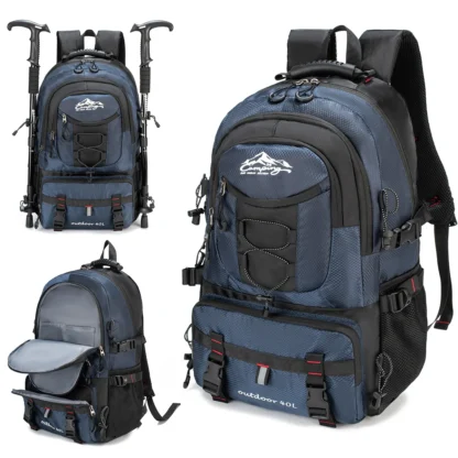 Travel backpack 40L waterproof lightweight outdoor hiking, men's and women's camping backpack - Image 9