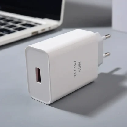 Tecno 45W Fast Charger EU Quick Charge Power Adapter USB Type C Cable For Tecno Spark 30 20 10 Pro+ Camon 20 30S 40 Pro Pova 6 5 - Image 3