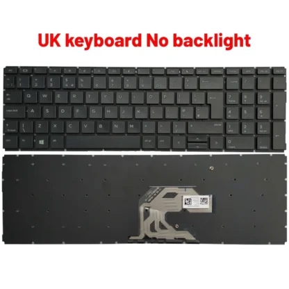 NEW Russian/US/UK/Spanish/Latin laptop keyboard FOR HP Probook 450 G6 455 G6 455R G6 450 G7 455 G7 455R G7 - Image 4