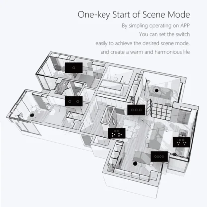 Melery Matter Smart Wall Socket AU Electrical Plug Outlet Power Glass Panel Voice Remote,SmartThings Homekit Alexa Google Home - Image 20