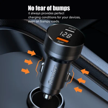 For Oneplus car charger 80W,SuperVooc car charger for OPPO,for realme car adapter superdart,for oneplus 12 10T auto charger warp - Image 16