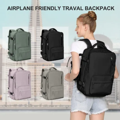 Women Backpack Travel Cabin Airplane Wizzair 40x30x20 Backpack Travel Cabin Hand Luggage Handbag Mens Backpack Notebook Backpack - Image 5