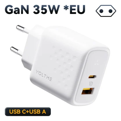 VOLTME 35W  PD USB C Charger GaN III Tech Fast Charger Fast Wall Charger Block for iPhone 15 Pro Max MacBook iPad Steam Deck - Image 12