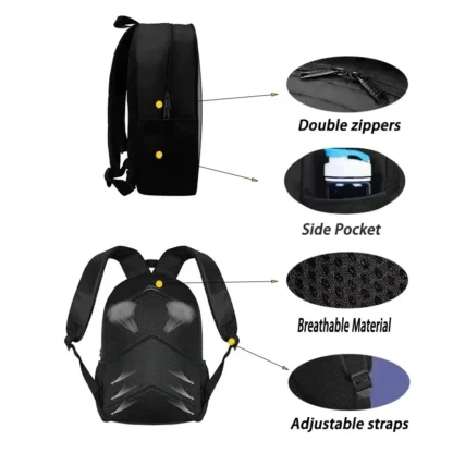 Football CR7 Child School Backpack With Shoulder Bag Pencil Bags School R-Ronaldos Bags for Boys Girls Best Gift - Image 42