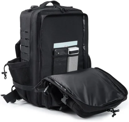 45L Tactical Backpack survival Bag Hunting MOLLE Backpack GYM For Men EDC Outdoor Hiking Rucksack Witch Bottle Holder - Image 46