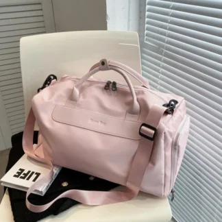 2025 New Large Capacity Single Shoulder Business Backpack Short Distance Travel Bag Dry and Wet Separation Yoga Fitness Bag