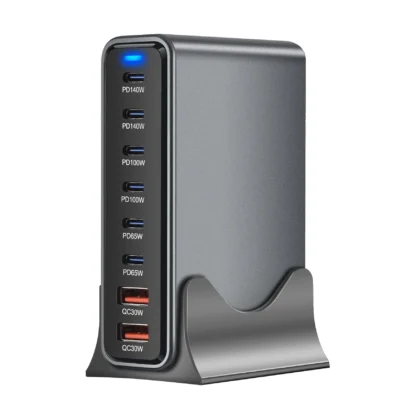 670W 8-port Multi-Port Desktop Fast Charger Station Adapter for Cellphones High speed charging for Laptop, for Iphone etc. - Image 4