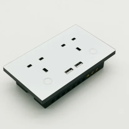 Shawader Zigbee Smart Tuya USB PD 20W Type C Charge Wall Socket UK Plug Outlet Touch Switch Wireless Remote by Alexa Google Home - Image 23
