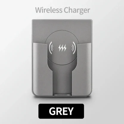 QI Universal Flush Wall Mount Wireless Charger,15W Fast Charging Stand for Phones,AC 110–220V - Image 8