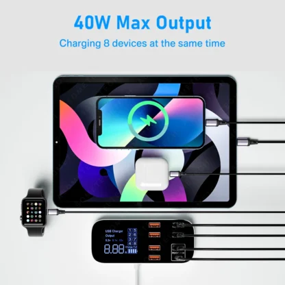 Quick Charge USB Charger HUB Tablet Portable Travel Mobile Phone Charger Adapter Fast Charger For iPhone xiaomi huawei samsung - Image 3