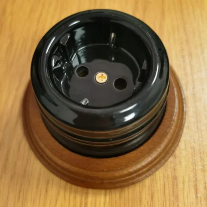 High quality home decoration European ceramic socket wall power supply EU 16A - Image 2