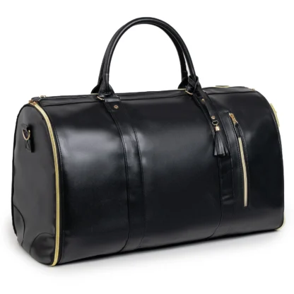 Suit Storage Bag Travel Women PU Folding Travel Bag Large Capacity Hand Luggage Bag Multi Function Waterproof Travel Organizer - Image 11