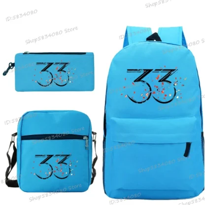 3pcs/Set Backpack for Men Women Clair Obscur Expedition 33 Merch School Bags Game Lovers Gift Backpacks for College Students - Image 15