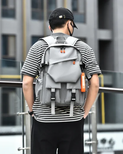 Luxury Men's Backpack High Quality 15.6 Laptop Backpack High-capacity Waterproof Travel Bag Fashion School Backpacks for Men - Image 22
