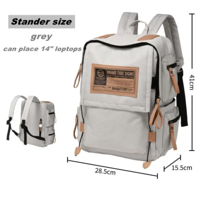 Travel Backpack Airplane Large Capacity Multi-Function Lightweight Oxford Waterproof College Casual Bag Notebook Bagpacks - Image 13