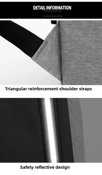 Mens Business Backpack Waterproof Laptop Bag Large Capacity Stylish Anti Theft Daypack for Work Office College Travel - Image 23